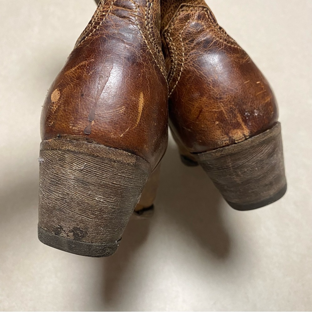 Ariat Cowboy Boots Women’s Size 7 Brown Desert Holly Western Cowgirl Boots - Picture 6 of 10
